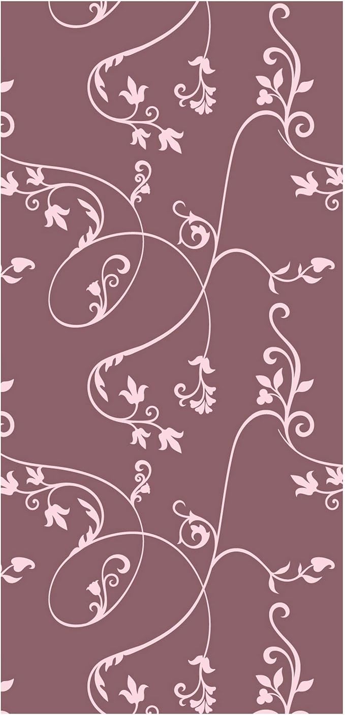 Panel japones - No.TA104 Ivy Old Rose-Light Pink 250x120cm ...
