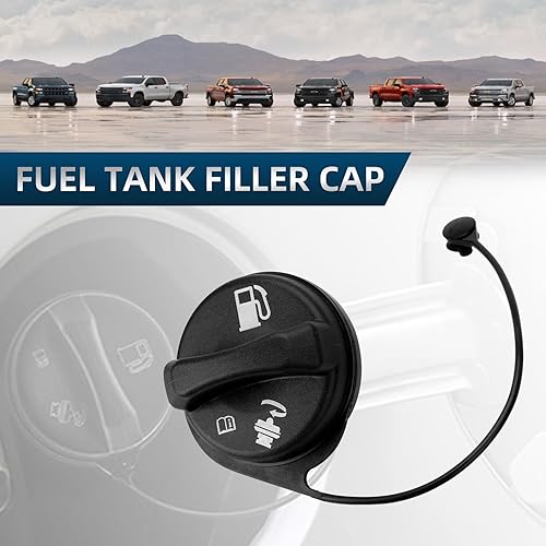 Miniatura 2 de Tapa de gasolina Tapa de combustible compatible con Chevy Avalanche Cavalier Silverado Venture Suburban Tahoe Buick GMC Sierra Yukon Cadillac
