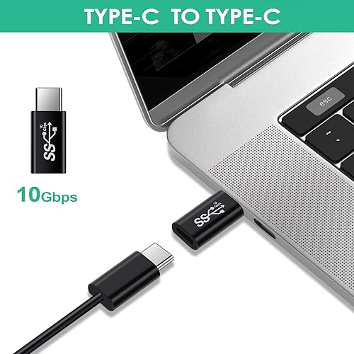 Miniatura 6 de C a USB A, USB C hembras a IP macho, USB C hembra a macho tipo C, iPhone macho a C hembras, compatible con iPhone 14 13 12 11 8, portátil, PC, banco