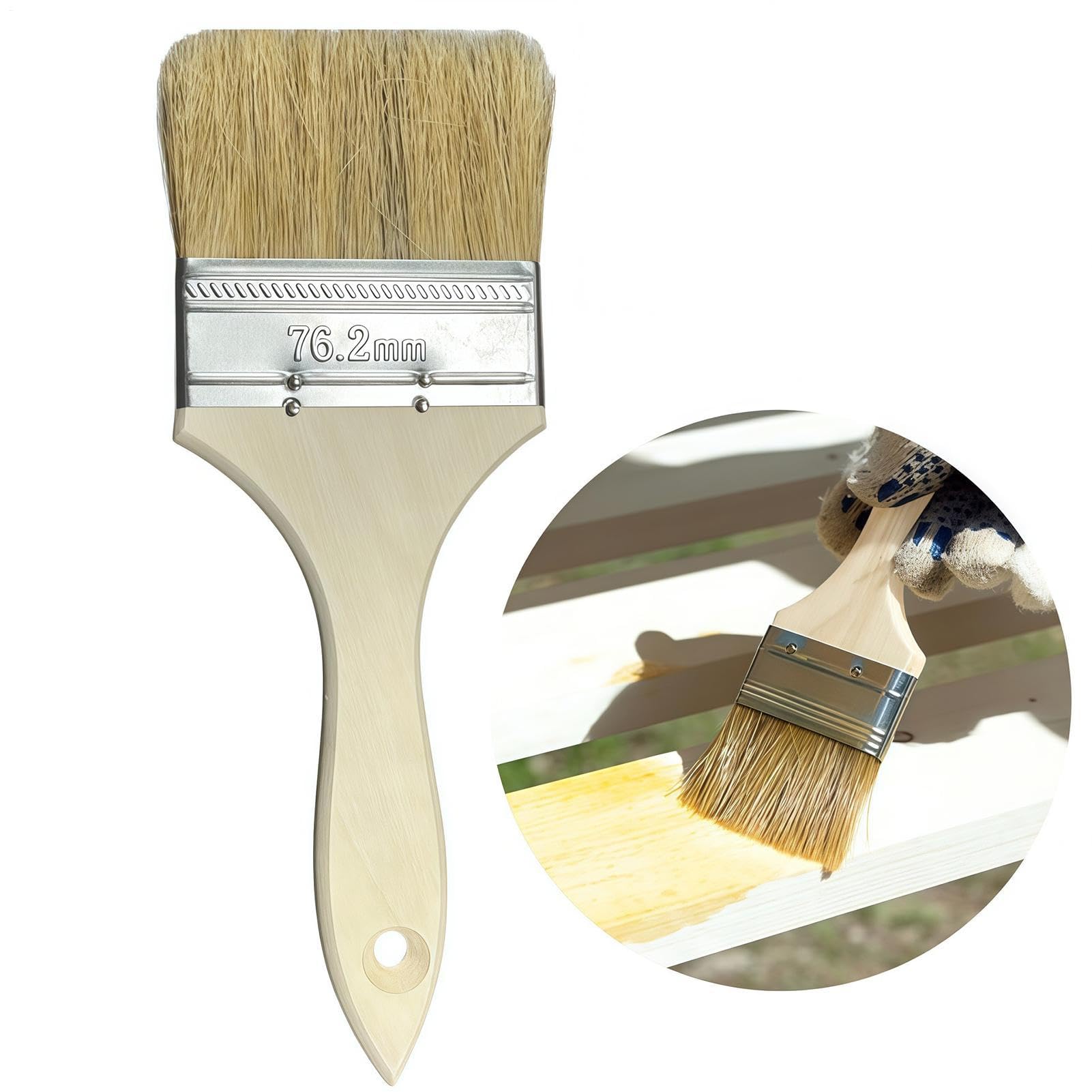 Cepillo De Pintura Para Tarimas Cepillo con mango largo para y suelos