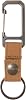 Carhartt unisex adult Nylon Duck Key Keeper, Durable Keychain With Self-locking Clip Wallet, Nylon Duck Carhartt Brown, One Size US