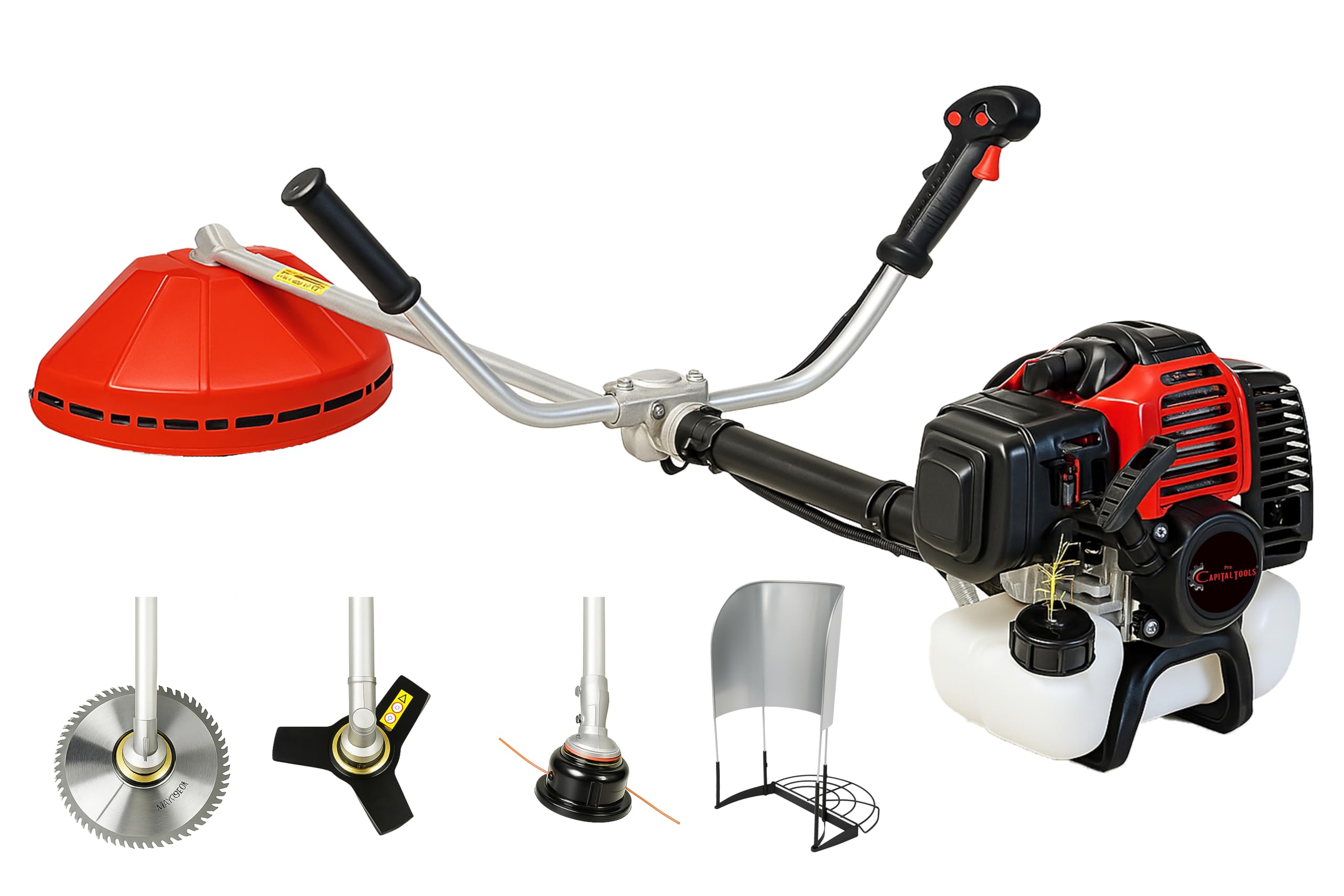 ProCapital Tools Brush Cutter - Powerful Petrol Machine -1