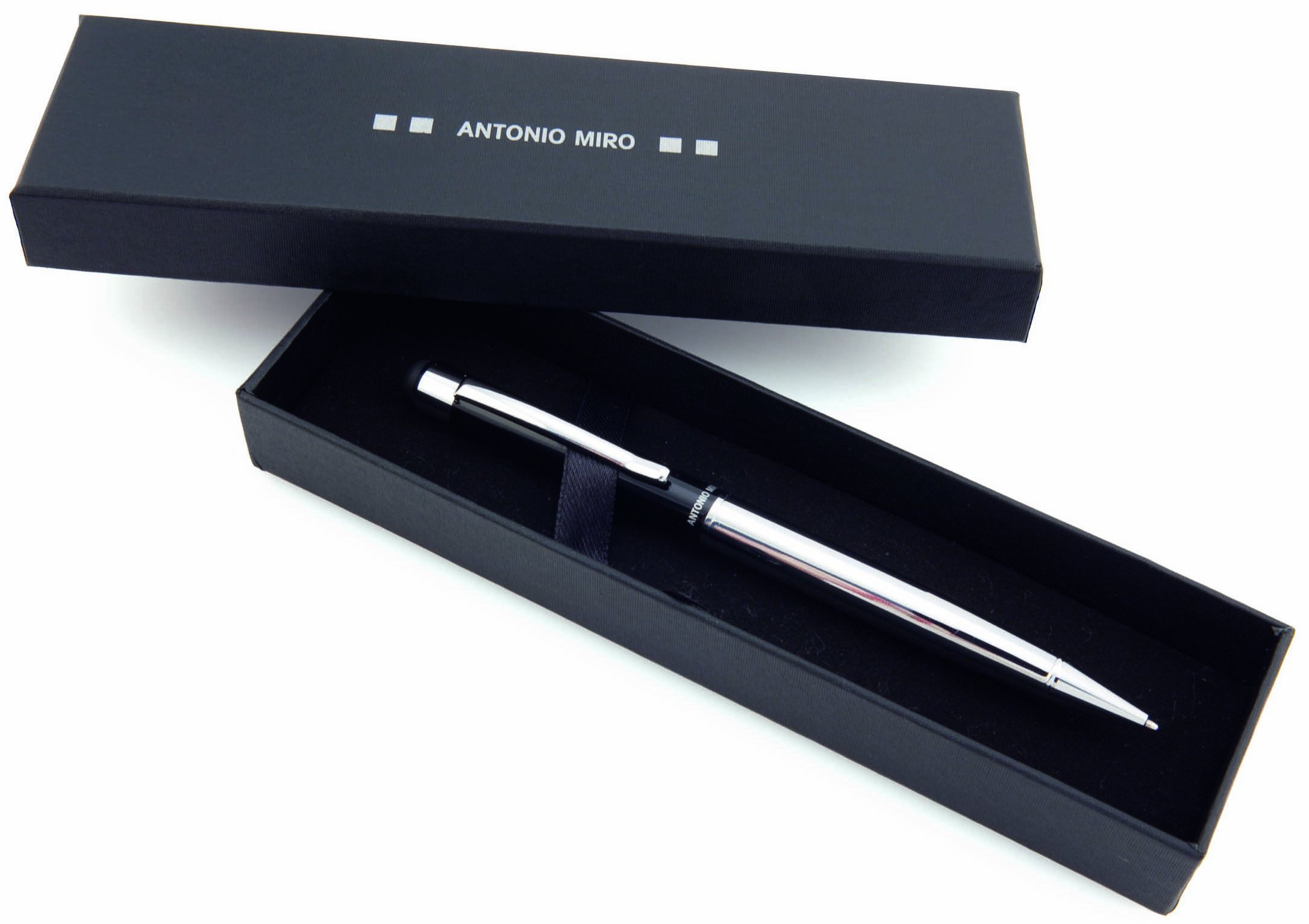StillRich® 50 Penne a sfera in metallo, penna a inchiostro blu con