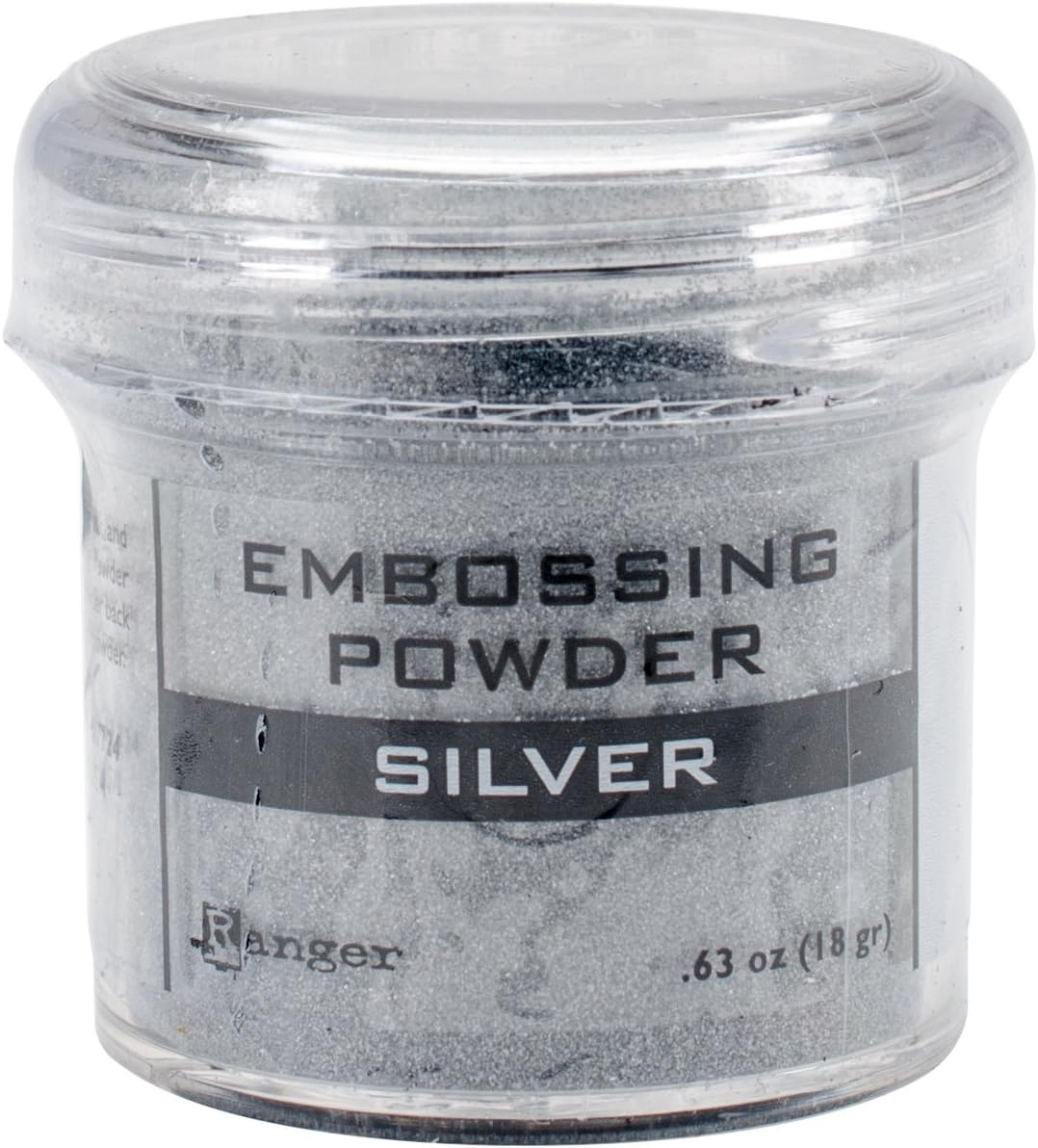 Ranger Embossing Powder, 0.63 oz Jar, Silver