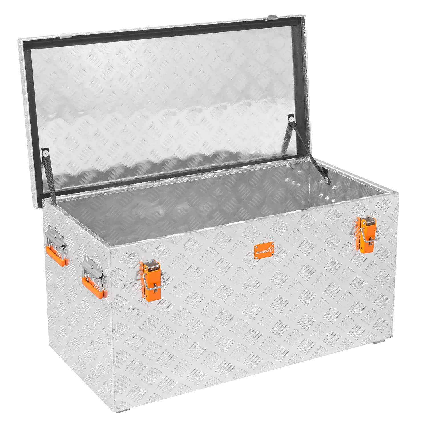Alubox R180 Aluminium Riffelblech Transportkiste 180 Liter