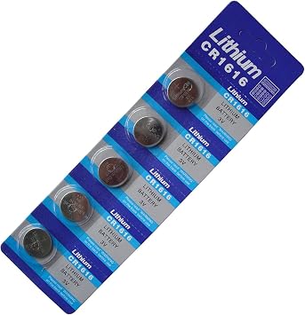 New 5 X Cr1616 Br1616 1616 3V Lithium Batteries FBA