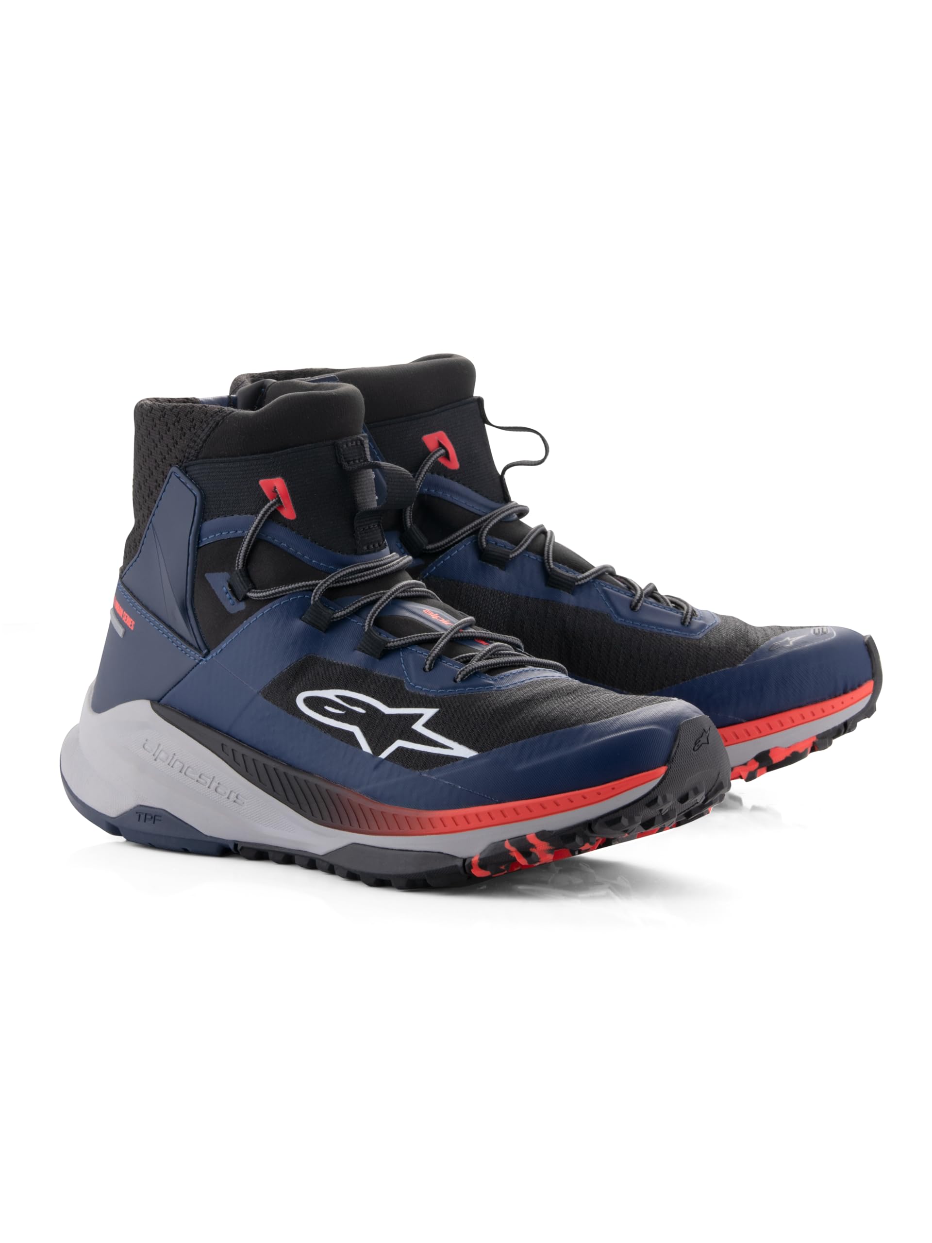 Alpinestars Speedforce XR Buty motocyklowe, niebieski/czarny/czerwony, 10