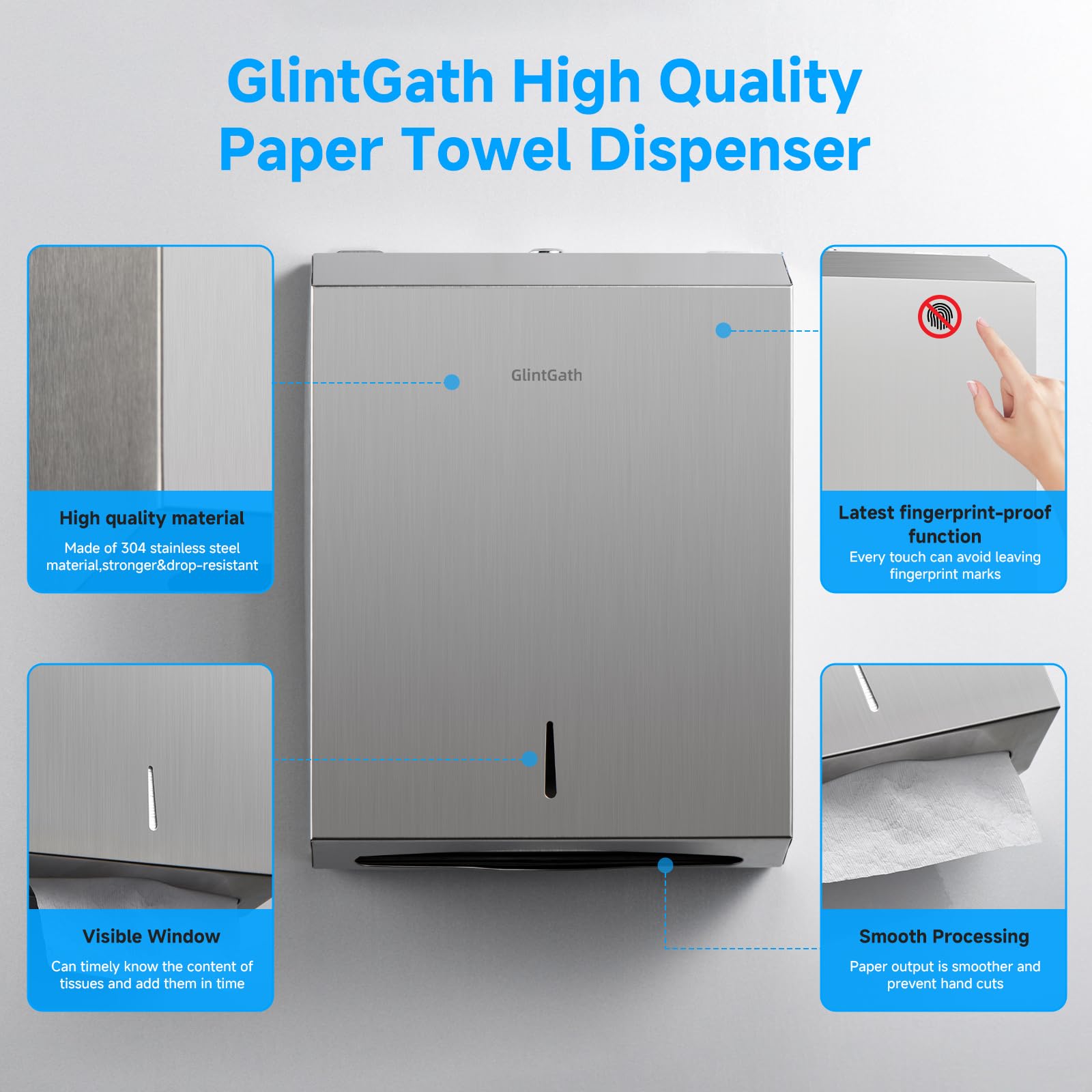 Dispenser di asciugamani di carta