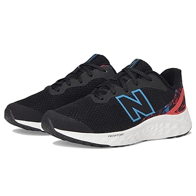 New Balance Kids Fresh Foam Arishi v4 (Big Kid) Kids Shoes Black/Azure/Blast Red