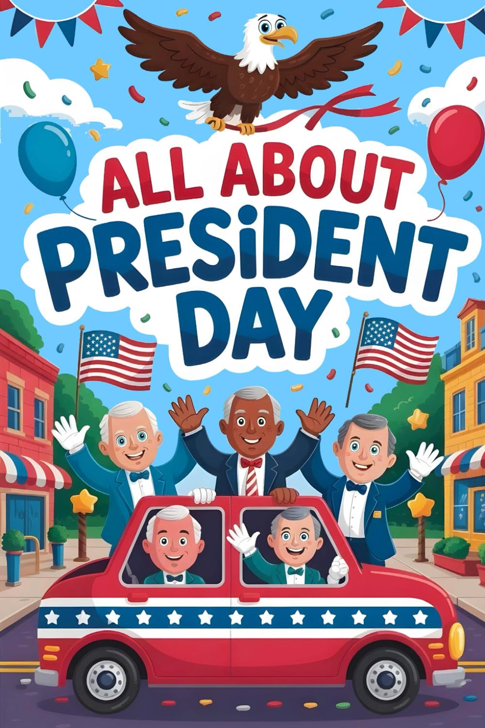 All About President’s Day: A Fun Holiday Story for Kids About U.S. Presidents, American History, and Patriotic Traditions