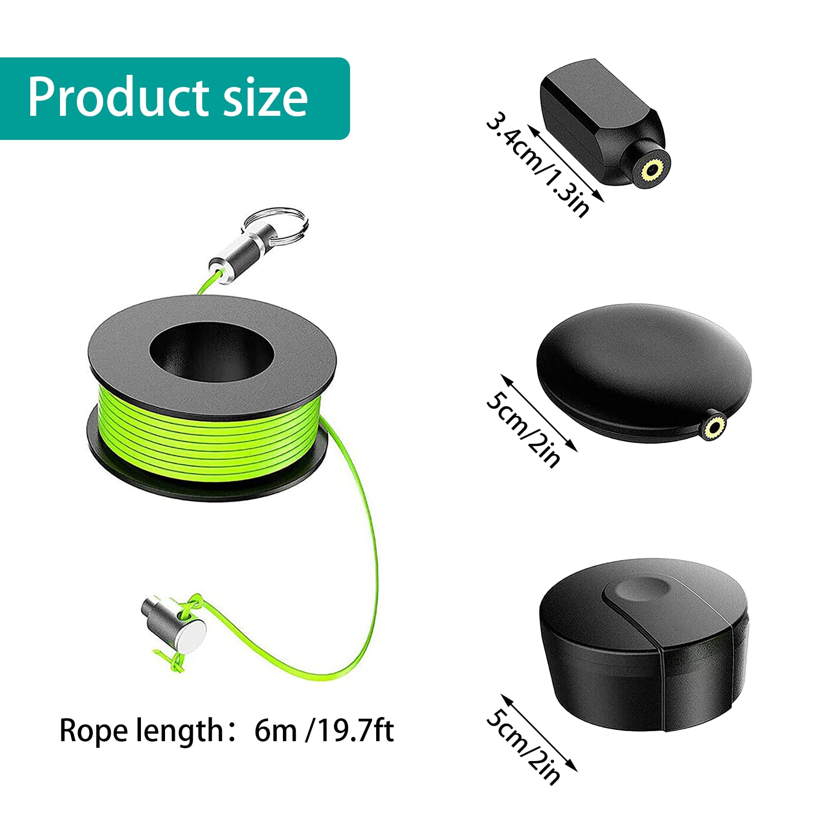 Guida Filo Magnetico Sistema Estrattore Magnetico Tira Filo Mag Estrattore Cavo Magnetico Sistema Di Guida Dell'estrattore Del Cavo Magnetico Per Tipi Di Tubi, Pareti, Pavimenti (4 Pezzi)