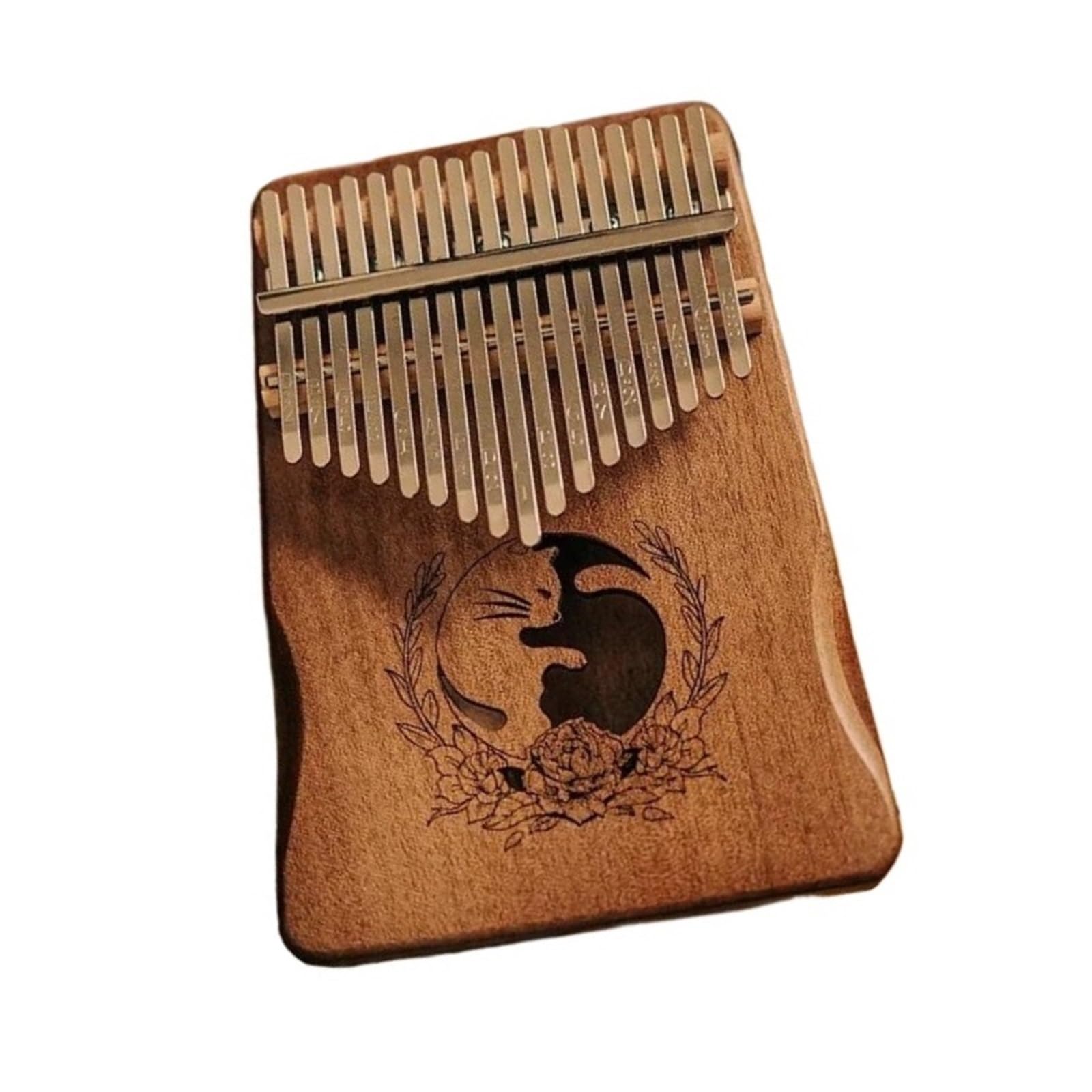 17 Klawiszowa Przenośna Kalimba Z Ręcznym Strojeniem Kalimba