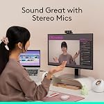 Logitech C922x Pro PC Webcam, Full HD 1080p/30fps or 720p/60fps, Light Correction, Works with Microsoft Teams, Google Meet, Zoom, Nintendo Switch 2’s New GameChat Mode, Mac/Tablet - Black