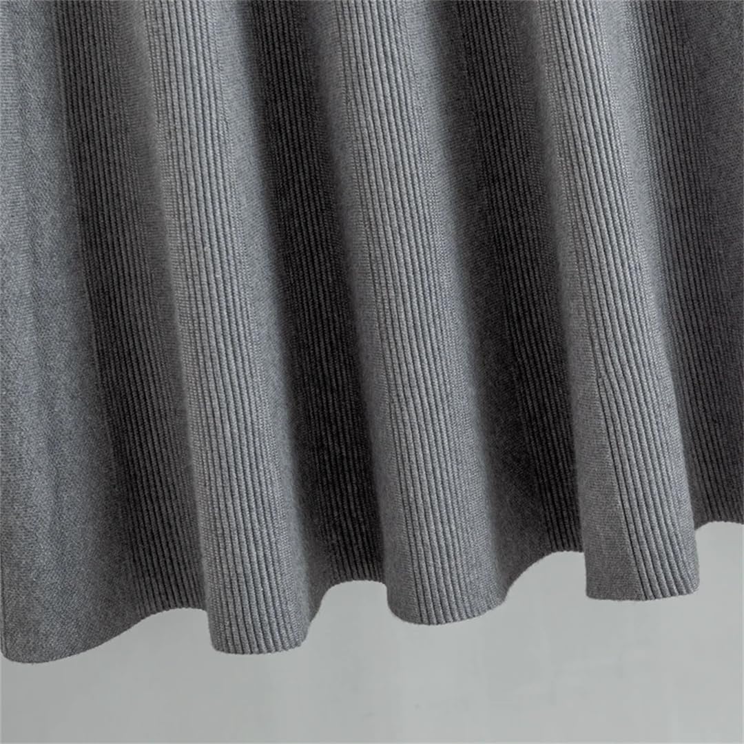 Yeuyyben Maglia Lunga Donne Maxi Maglione Gonna Elastico A Vita Alta Gonne Elegante Autunno Inverno Caldo Maglia Midi Gonna Femme