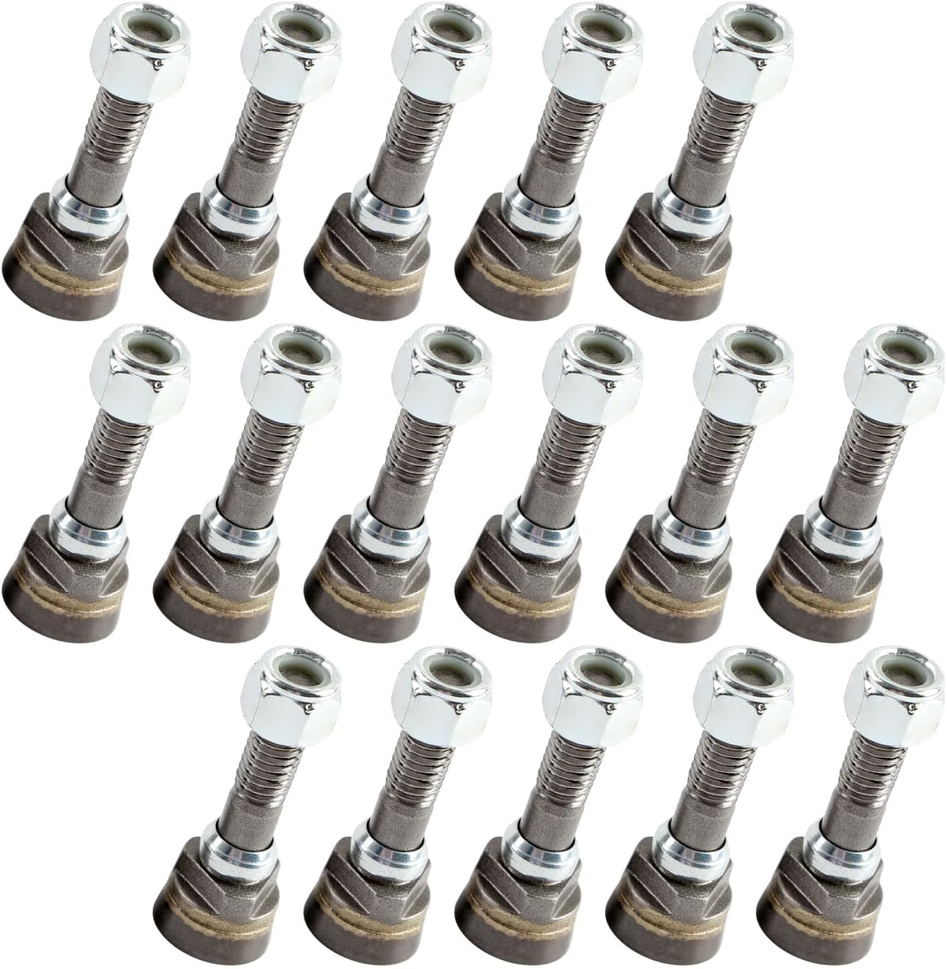 16 Pcs Stump Grinder Teeth Replacement Fit for 700 Stump Grinder | Alloy Steel High-Speed Grinding for Stump Removal Hardwood & Roots
