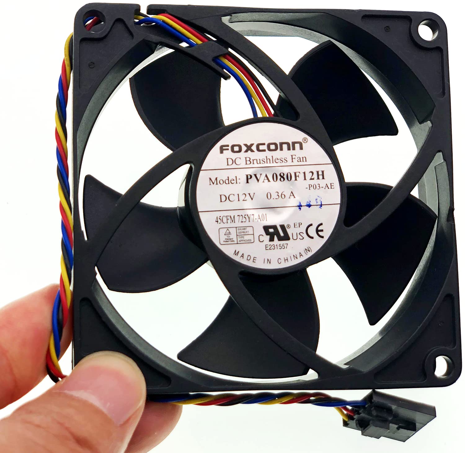 Amazon.com: PVA080F12H 725Y7 Case Fan for Dell OptiPlex 390 790