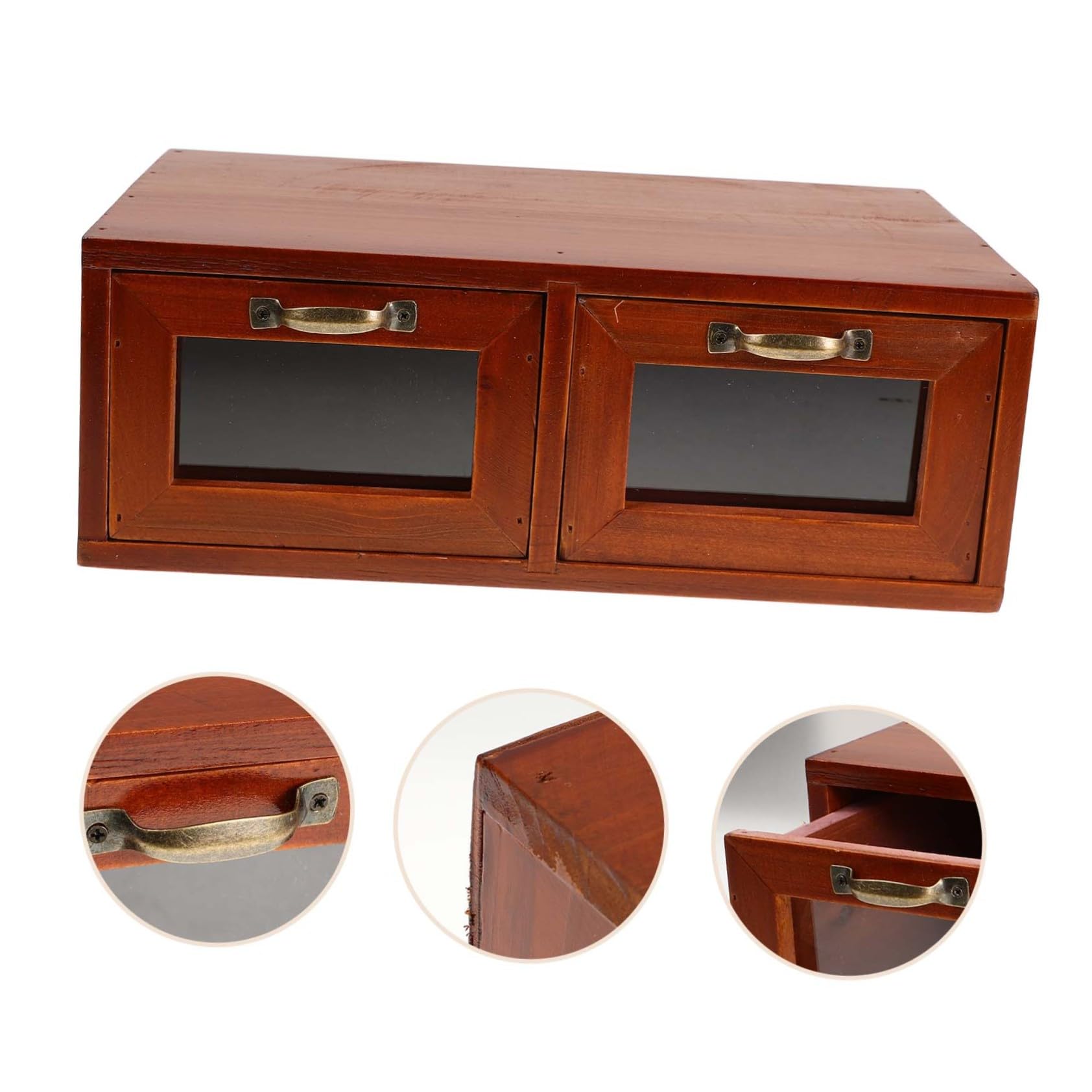 Holibanna Supporto per Monitor Scrivania da Ufficio Supporto per Laptop Supporto per Espositore in Legno Organizer per Cassetti da Scrivania Supporto per Stampante Organizer per