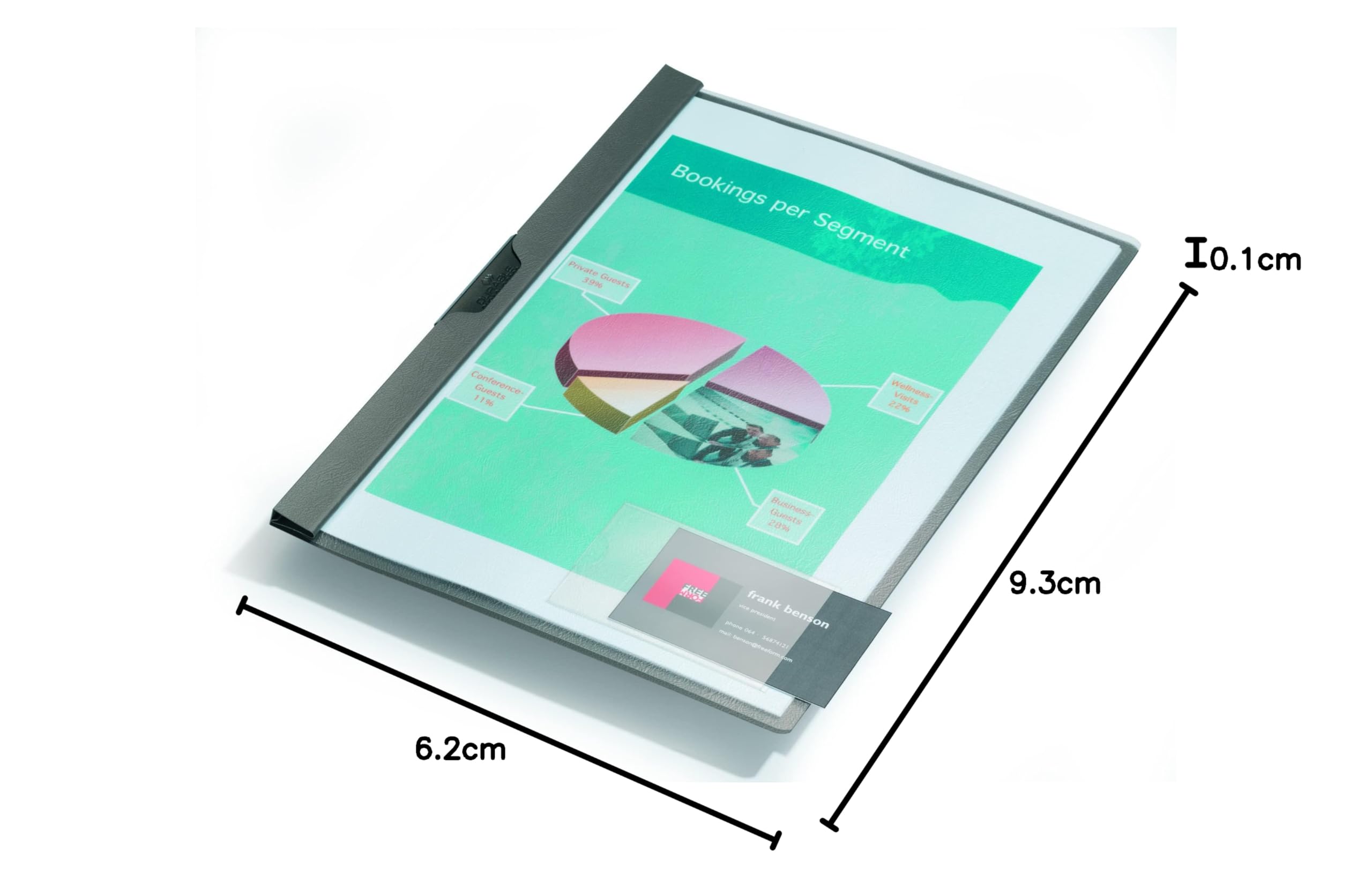 Durable Tasca adesiva Pocketfix, cartellini prezzi con inserto in cartoncino, porta prezzi, 94 x 63 mm, 100 pezzi, trasparente, 827919