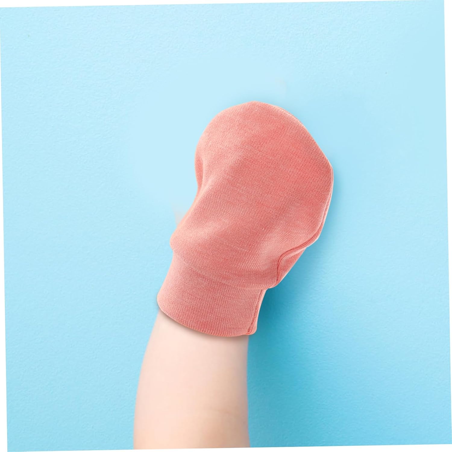 FRCOLOR Cotton Mittens for Newborns Scratch Gloves for Boy Girl Safe Comfortable Nursing Mittens
