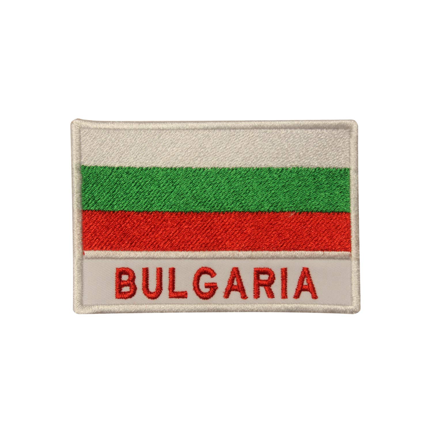 Bulgaria National Country Flag Patch Iron On Patch Sew On Embroidery Badge Country Patch