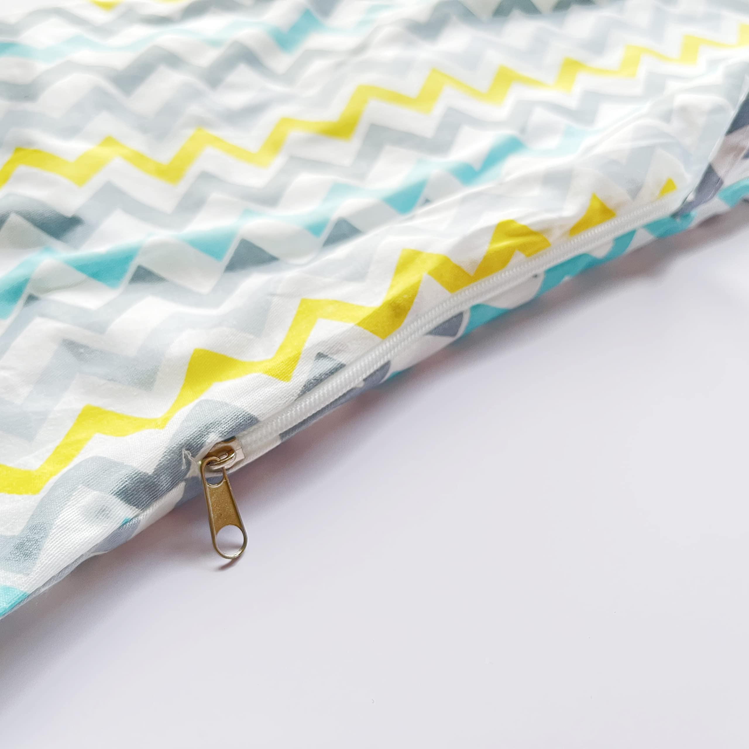 ZARPMA Funda interior de cojín inflable compatible con silla alta IKEA Antilop (solo funda) (onda colorida)