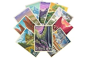 12PCS Nordic The Hobbit Decor Unframed Collage Kit