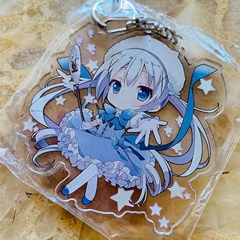 ご注文はうさぎですか？　アクリルキーホルダー、缶バッジセット ご注文はうさぎですか？ アクリルキーホルダー、缶バッジセット