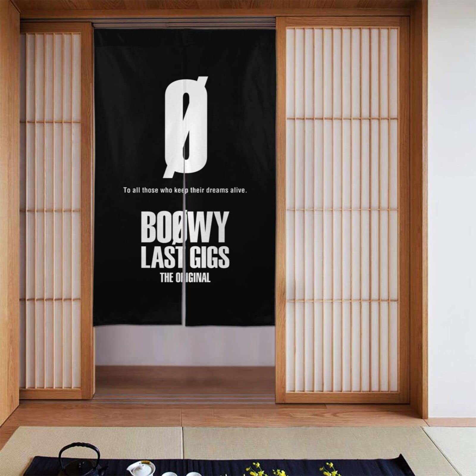 BOOWY　LAST GIGS暖簾（のれん）　bowwyグッズ BOOWY LAST GIGS暖簾（のれん） bowwyグッズ - メルカリ
