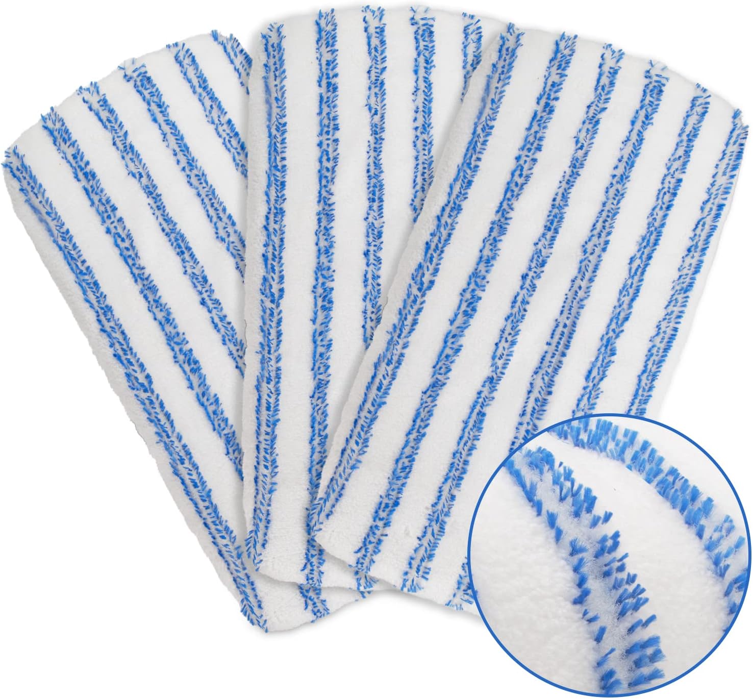 Mr. Clean Wet Dry Mop Refill Microfiber 3 Pack, Color May