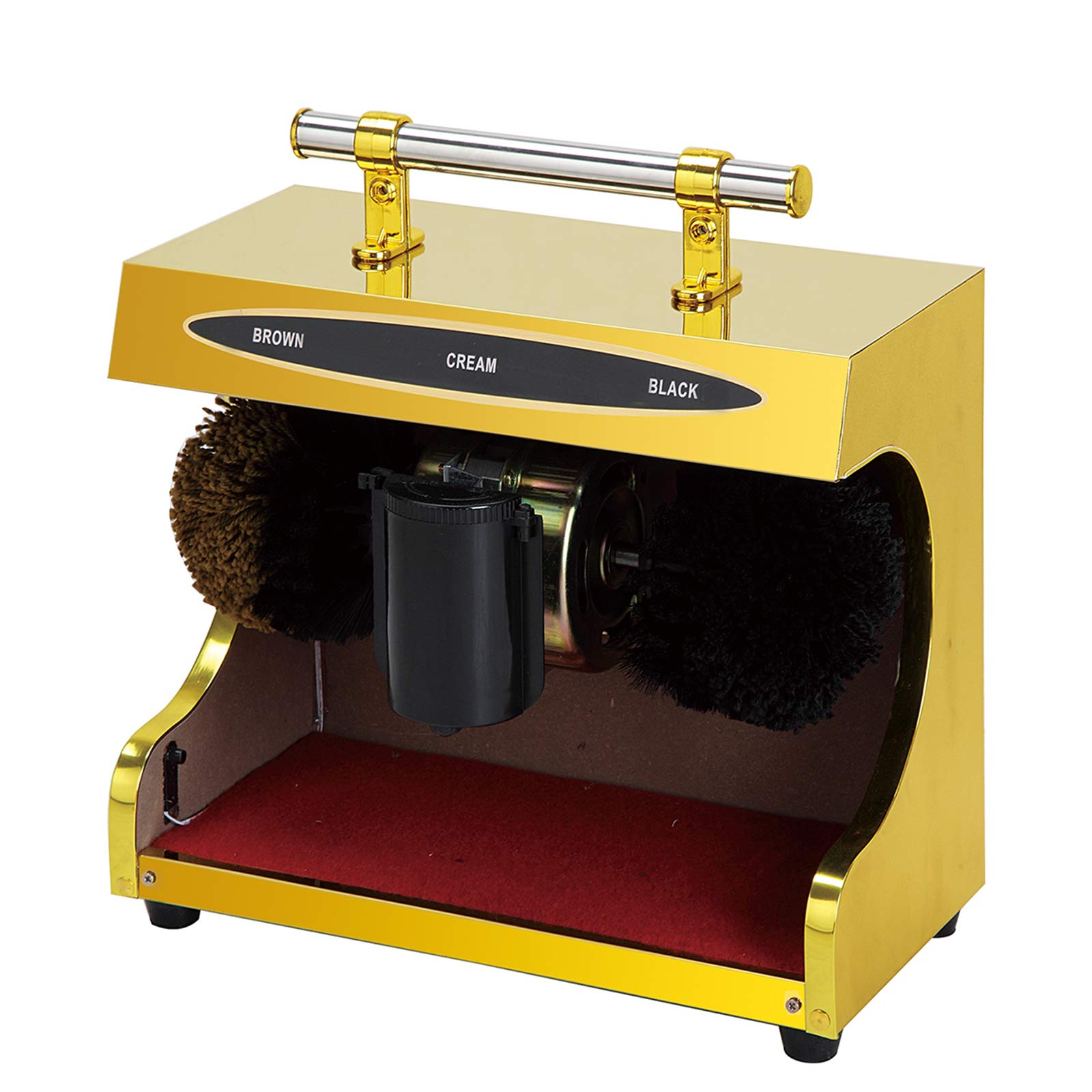 Spazzola a pettine portatile for uso domestico con sensore a(Gold)