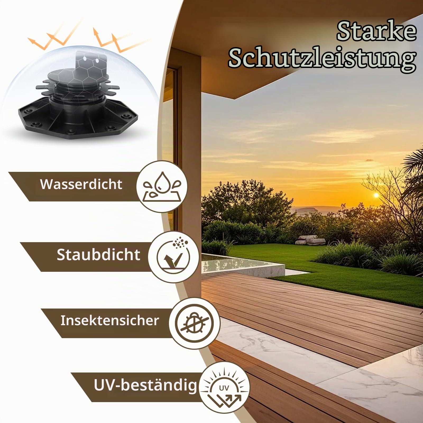 Stelzlager Höhenverstellbar, 30 Stück Stelzlager FüR Terrassenplatten | 30–60 Mm (11,8–23,6 Zoll),TerrassenstüTzen FüR Hofpflaster,Wasserspiele,Springbrunnen,TerrassengäRten Und Heimwerkerprojekte