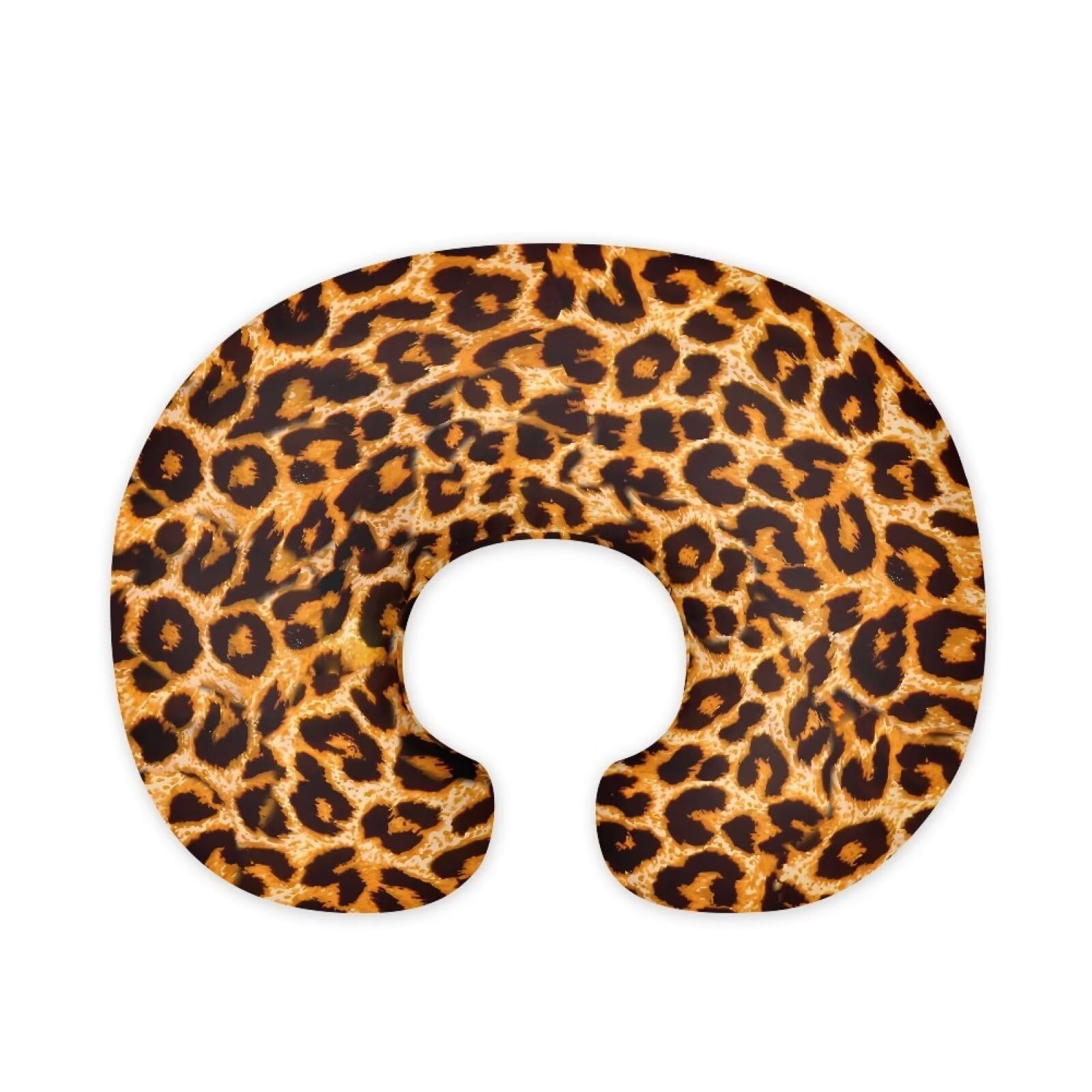 Nopersonality Leopard Pillow Cover for Infant Snug Durable Stretchy Baby Nursing Pillow Cover Removable Lightweight Neutral Nursing Pillow Case Fits Snug On Infant