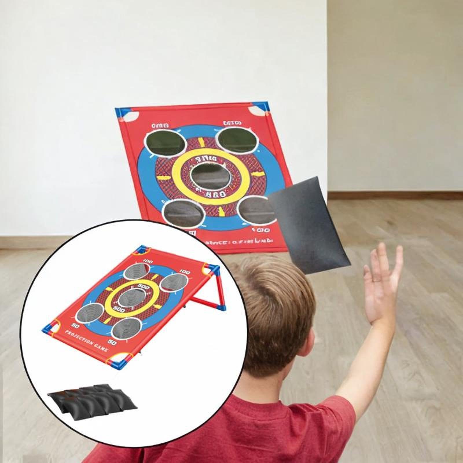B Baosity Jeu de Lancer Portable et Créatif, Idéal pour Les Fêtes et Les Activités Des Tout-petits.