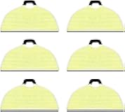 SCREENTRONICS 6 Pack Mop Pad Set Mopping Pads Compatible Replacement for Shark AI VACMOP Robot AV2000WD RV2000WD RV2001WD RV2001WDCA RV2001WRUS Vacuum Cleaner