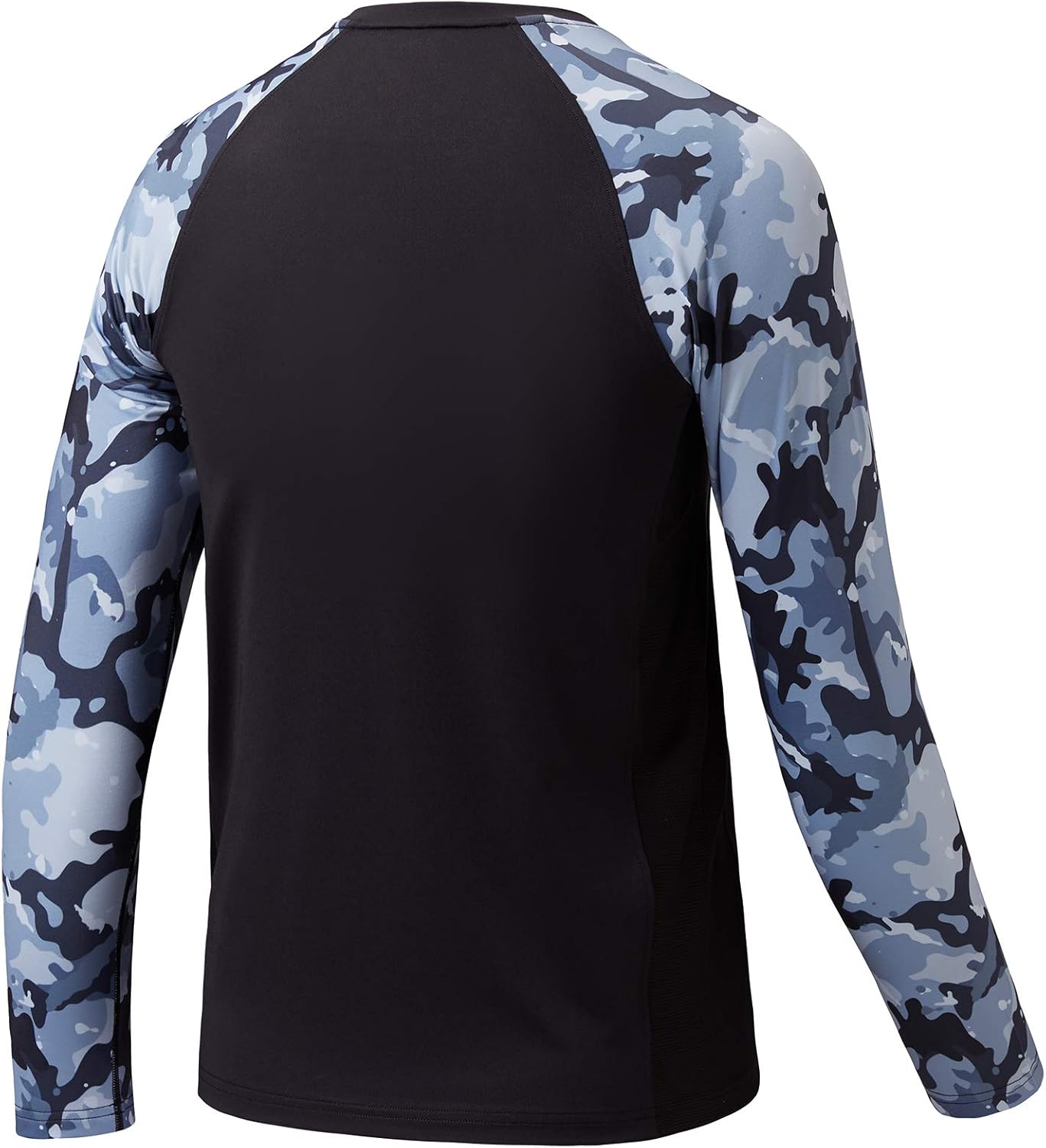 BASSDASH Youth UPF50+ Camo Long Sleeve Fishing Shirt UV Protection Quick Dry Tee - Image 2