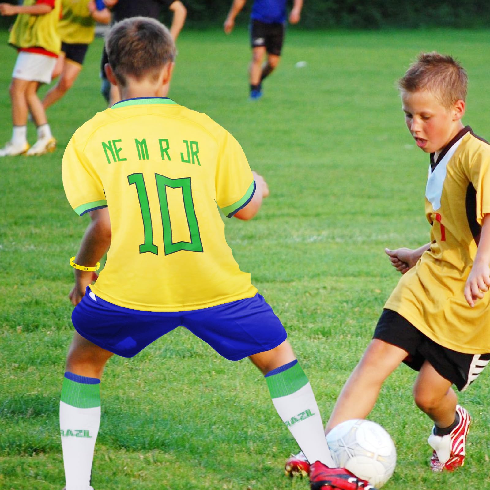 Maglia da calcio per bambini 2023/2024, maglia da calcio per ragazzi e ragazze
