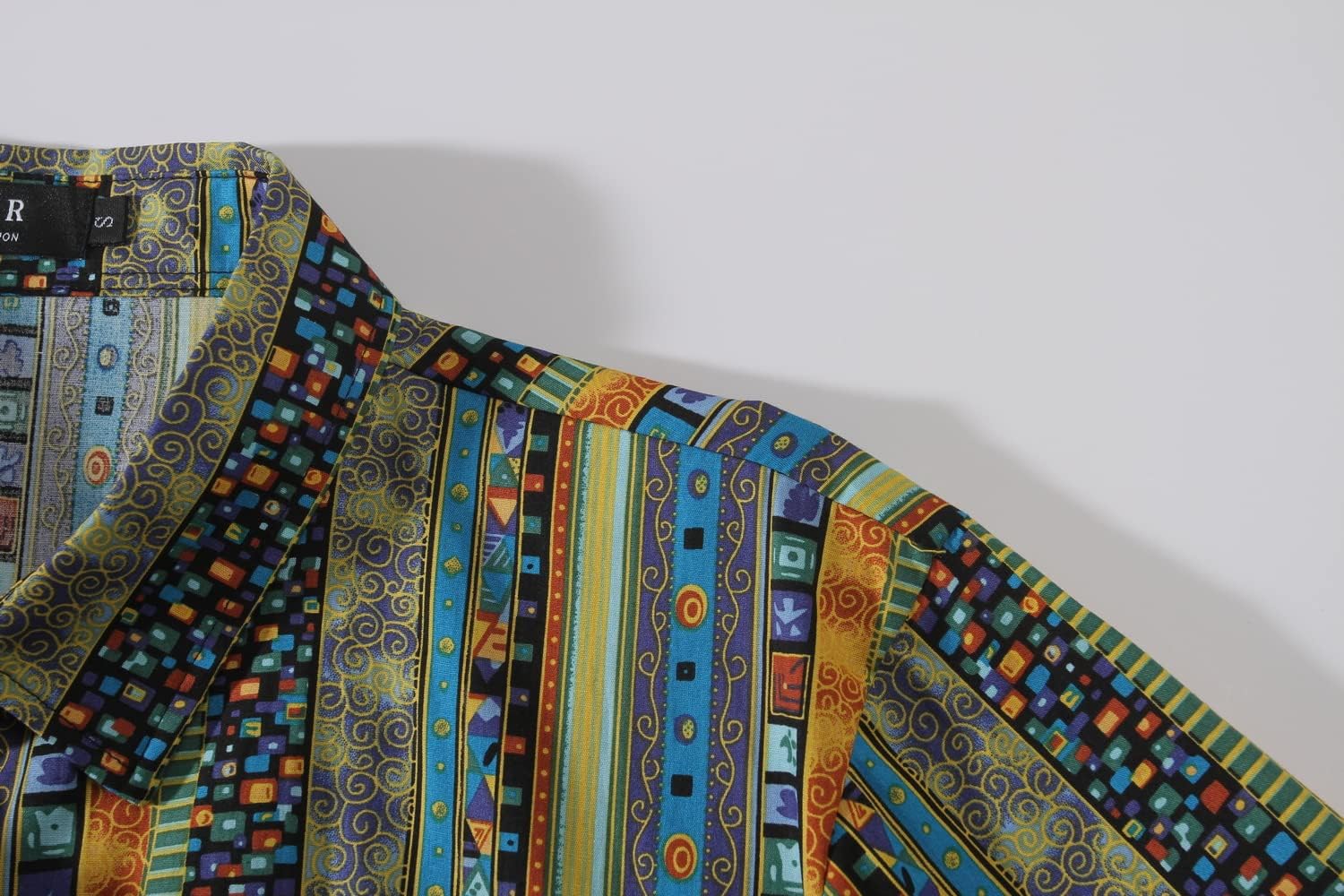 SSLR Hawaiian Shirt for Men Short Sleeve Button Down Shirts Summer Beach Shirts - Image 4