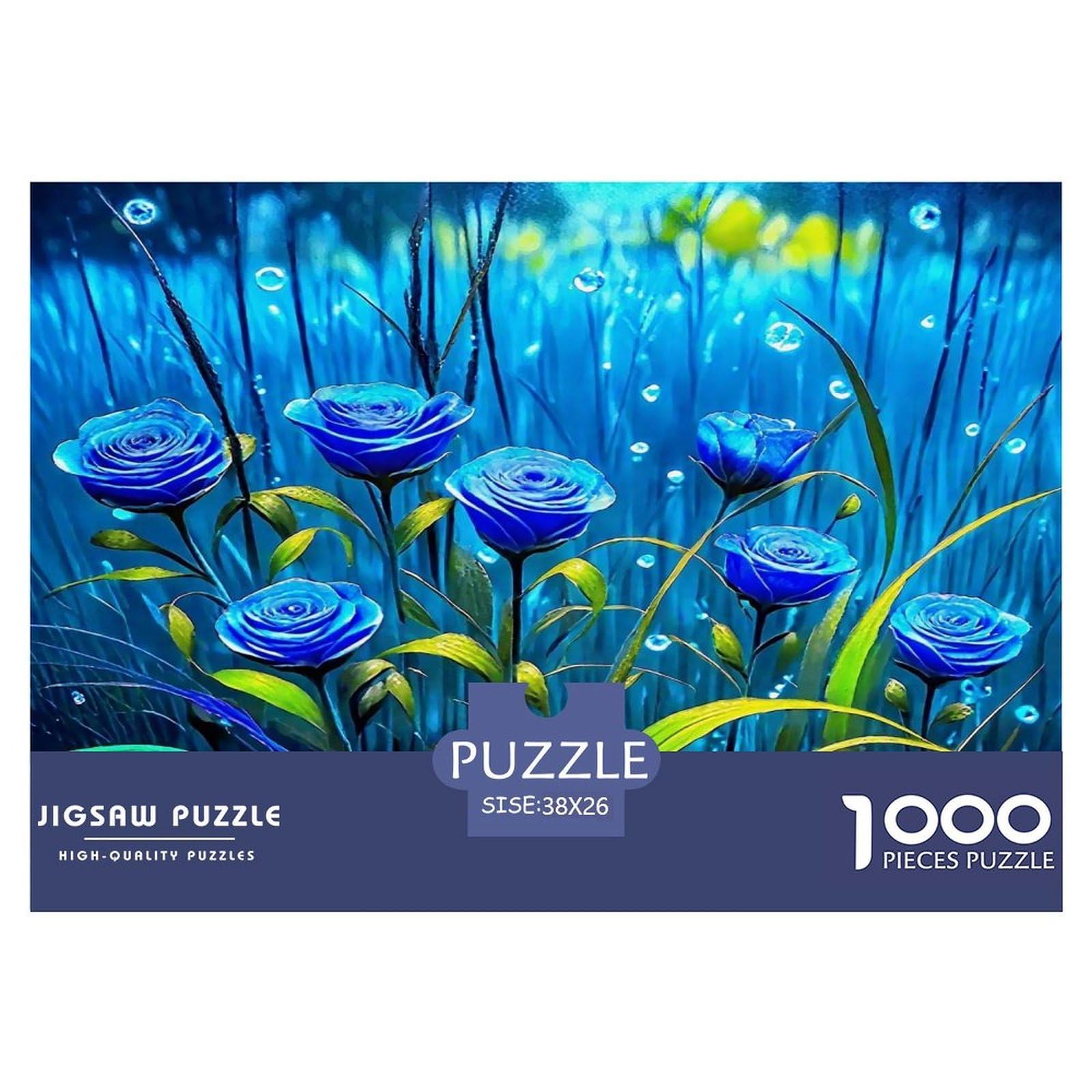 Rose Jigsaw Puzzles 1000 Pieces for Adults Puzzles for Adults 1000 Piece Puzzle Educational Games