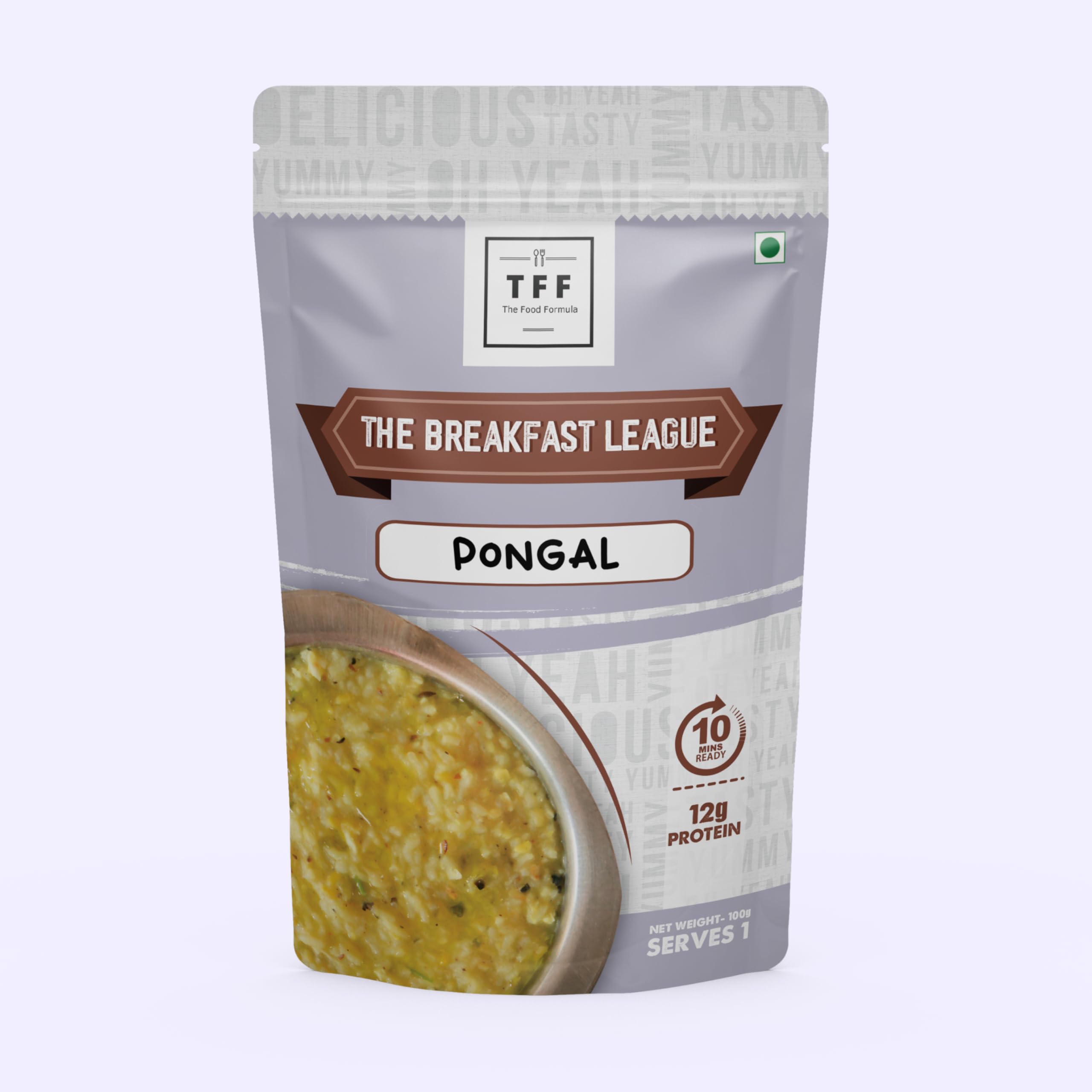 TFF The Breakfast League Pongal Premix,Ready To Cook Breakfast Mix,Ready In 10 Mins,Millet Pongal,100G,Serves-1 (B0C4YJ3ZRD) Amazon Price History, Amazon Price Tracker