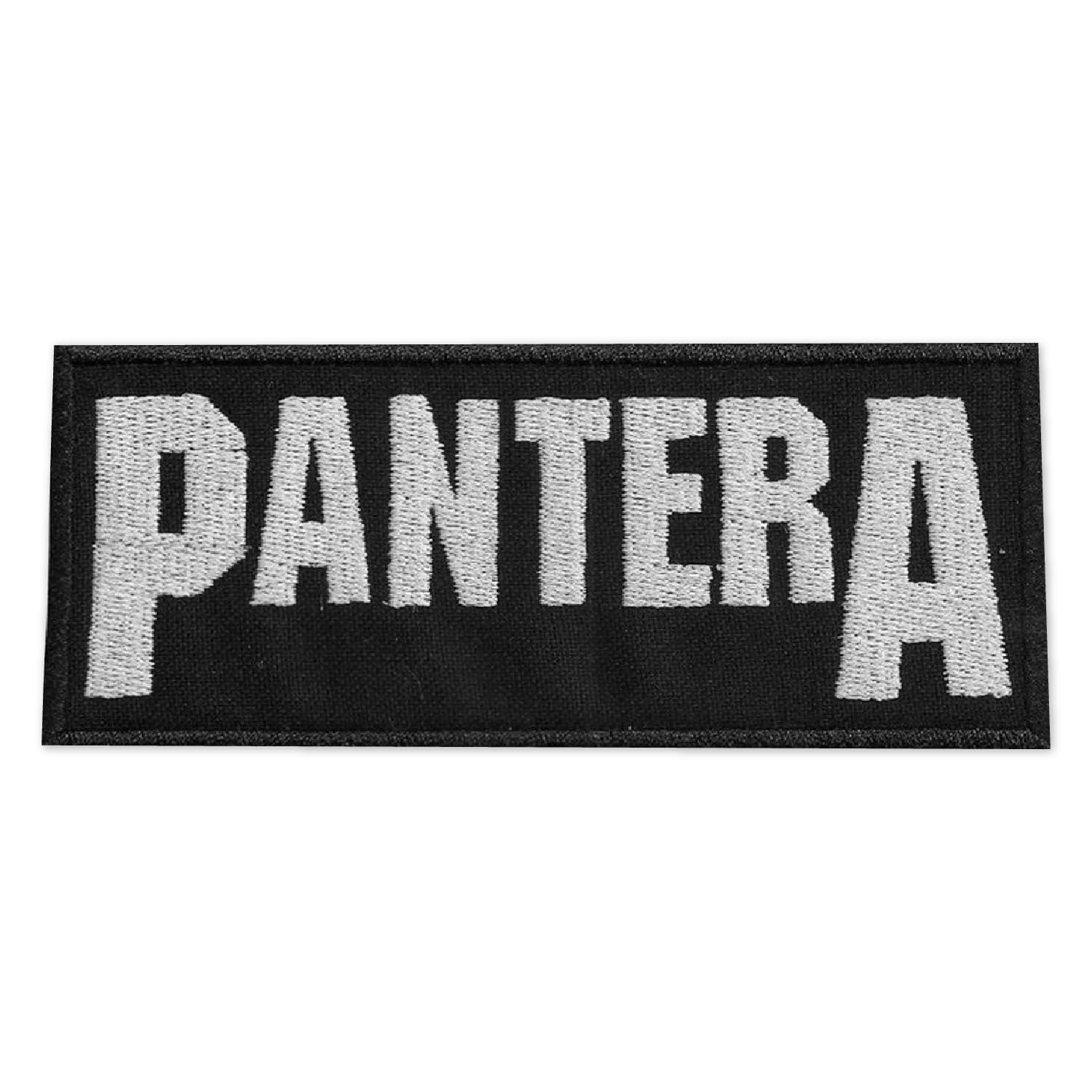 Pantera Patch Embroidery Applique Patches for Jackets Caps Bags Sew/Iron on Cross-Stich Patches (3.5 x 1.5 Inch)-image-7