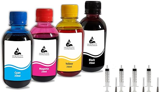 Kit 4 Tintas Canon Compatíveis Mega Tank G3110 250ml - Map Color