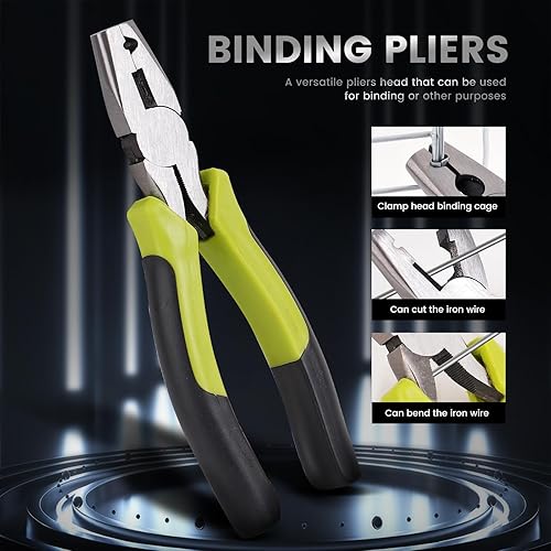 Miniatura 3 de 900 clips de jaula de alambre con alicates de anillo de cerdo, alicates de cerdo, alicates de alambre de cerdo para pájaros, codorniz, conejo, jaula