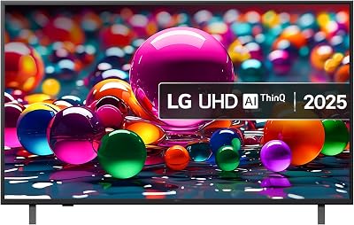 LG UHD UA75 50 inch 4K Smart TV – 50UA75006LA (α7 AI Processor 4K Gen8, 60Hz, HDR10, FILMMAKER MODE™, Google Cast, Apple AirPlay 2) [Model year 2025]