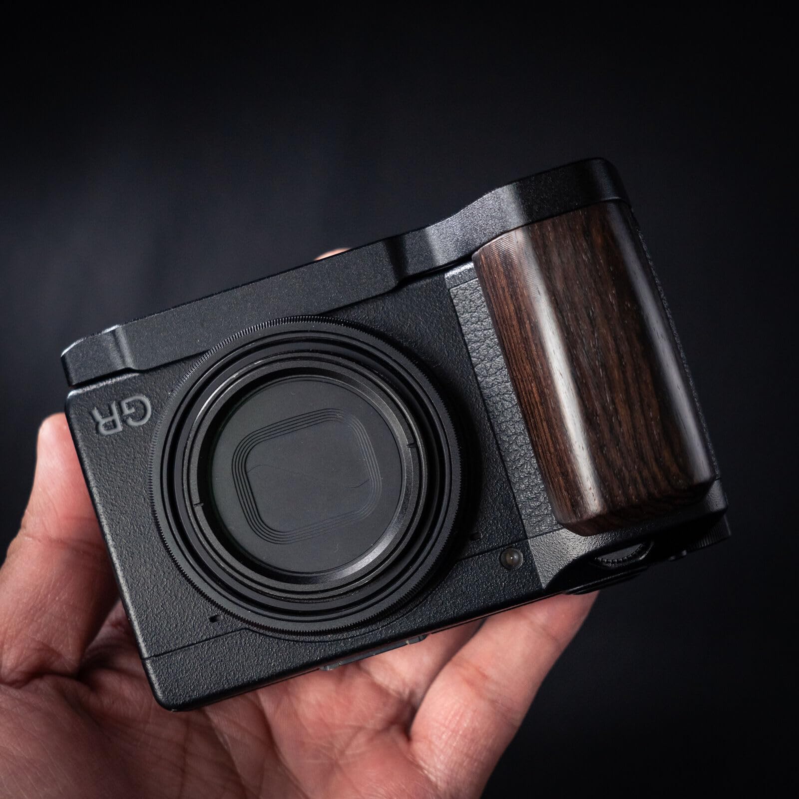 Amazon | 木製カメラグリップ RICOH GR3 GRIII GR3X カメラ用