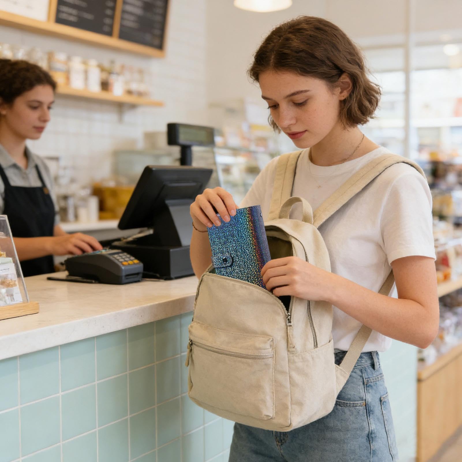 PU 100 enveloppes défi d'économie d'argent classeur de budget réutilisable