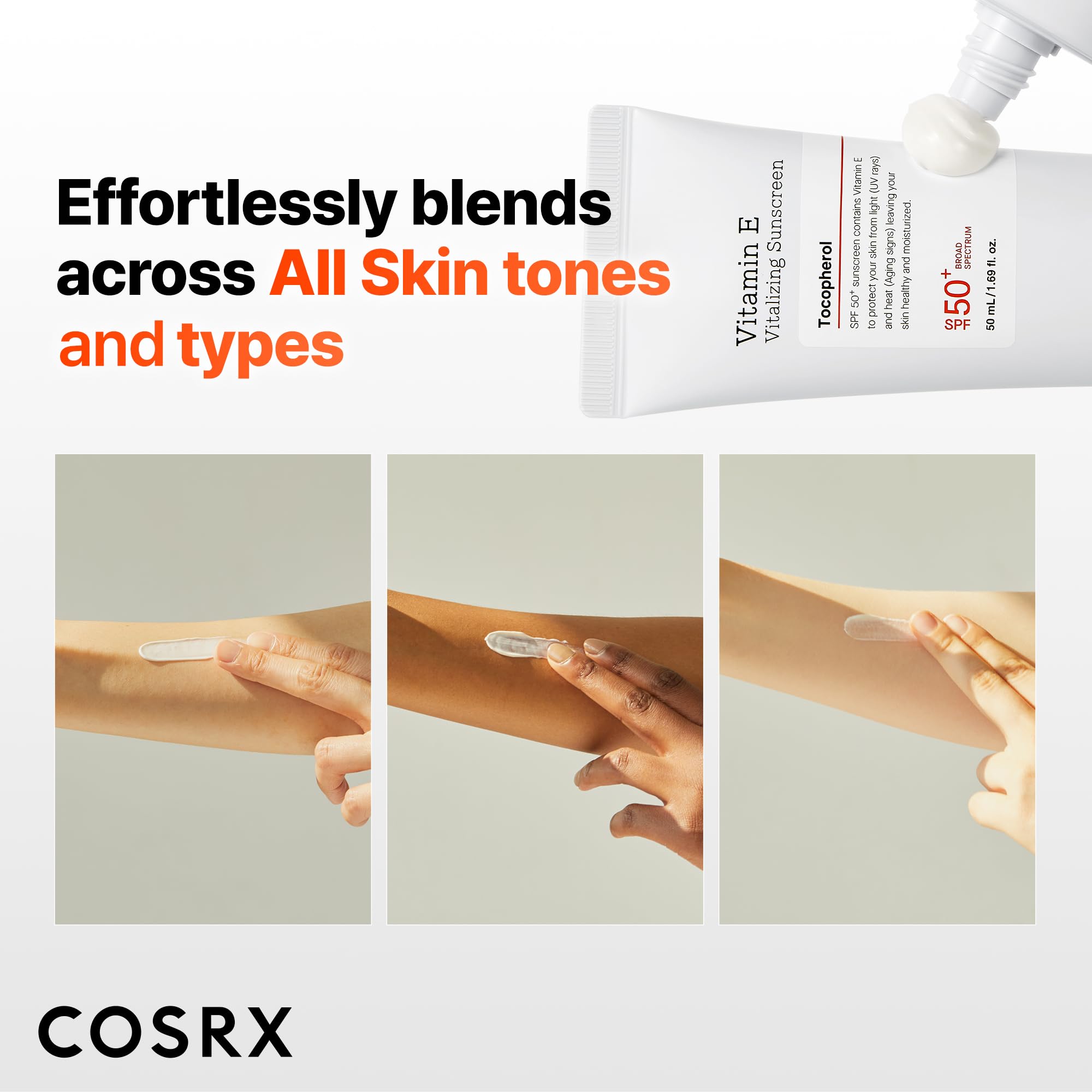 Amazon.com: COSRX Vitamin E Sunscreen for Oily Skin SPF 50