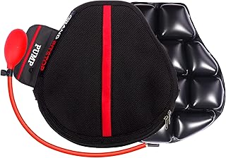 GRAND PITSTOP Almofada de Ar para Assento de Moto, Inflação e Defesa em Movimento, Almofada de Assento de Moto com Alívio de Pressão, À Prova de Choques e Confortável para Longas Viagens de