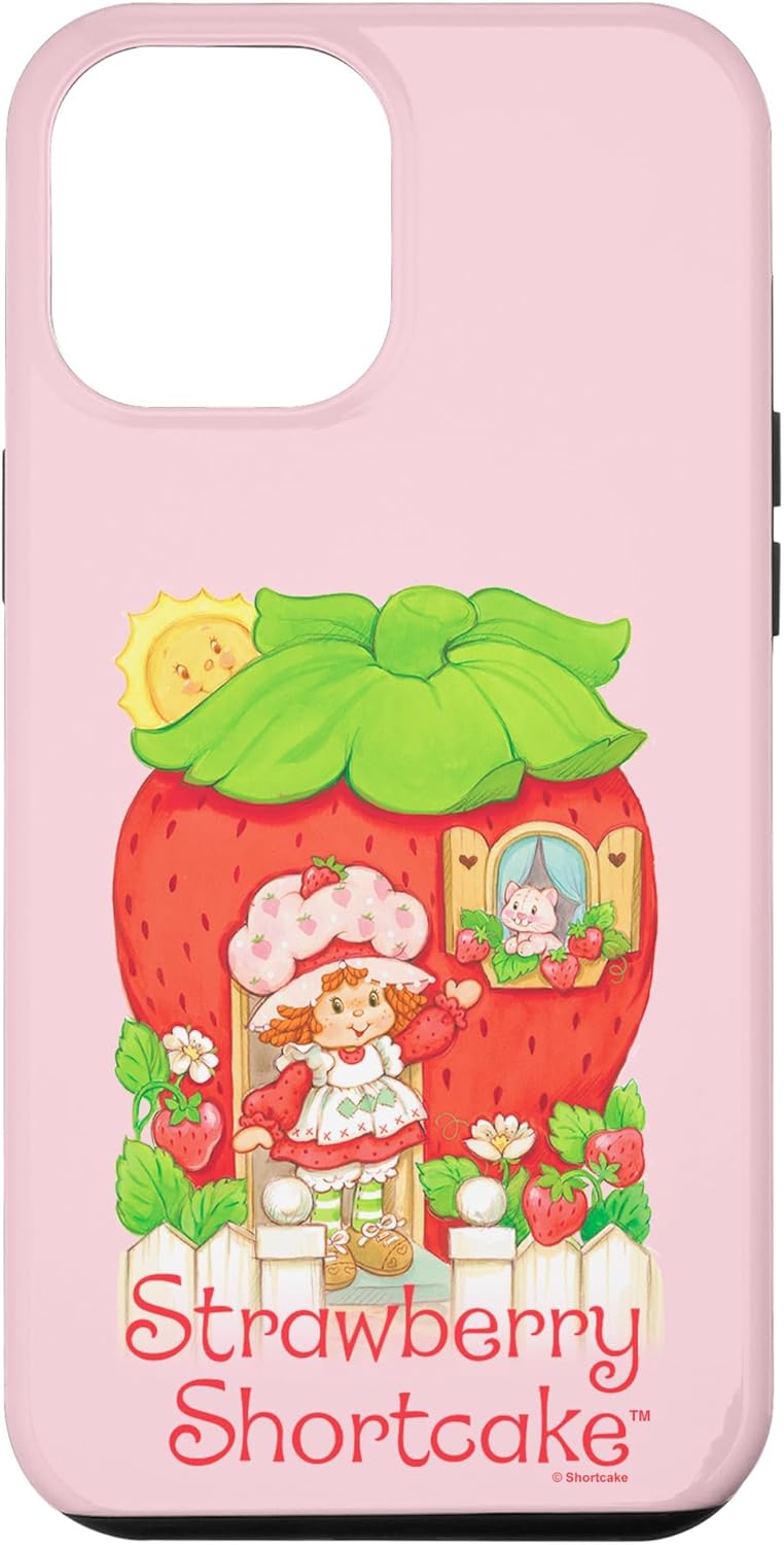 iPhone 12 Pro Max Strawberry Shortcake Cute Berry House Vintage Poster Case