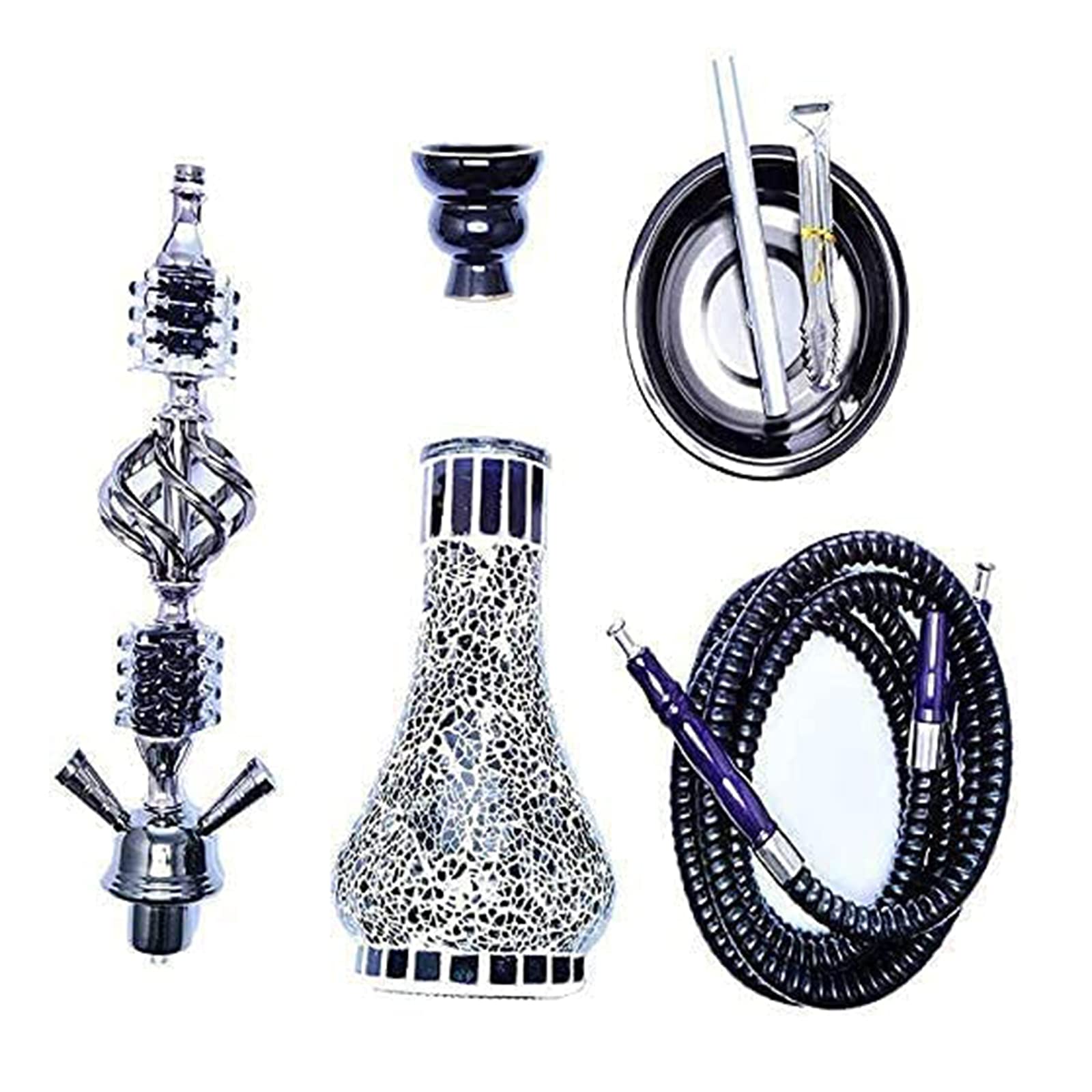 Amazon.co.jp: シーシャ 水タバコ 水パイプ 喫煙具 Shisha Hookah 2人 