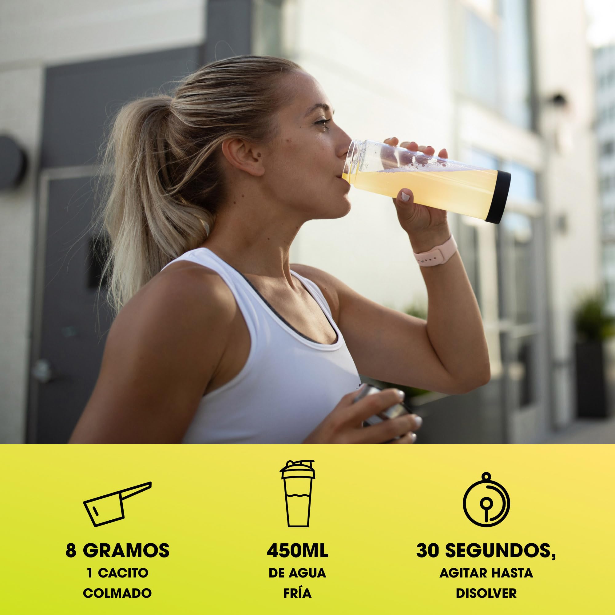 Optimum Nutrition Electrolitos en Polvo, Sabor Limón, Fórmula Lista para Mezclar con Sodio, Magnesio y Potasio para Entrenamientos Intensos, 264 g, 33 Raciones